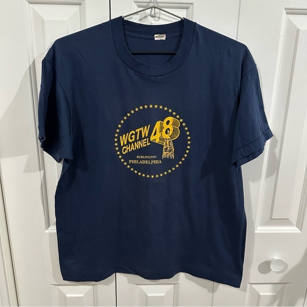 Vintage WGTW Channel 48 Shirt - Picture 1 of 7
